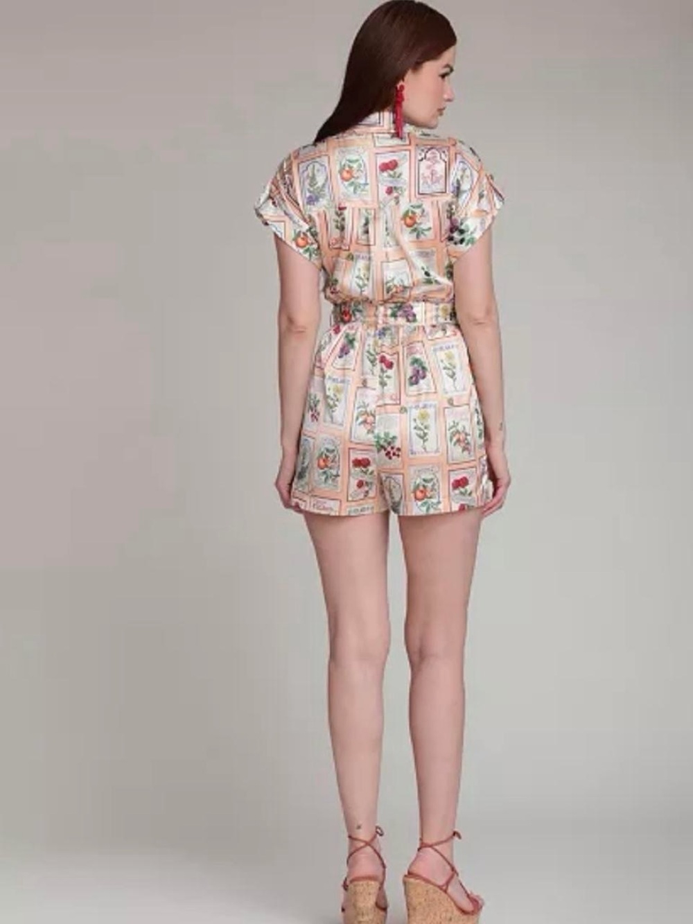 Avec Les Filles NWT short sleeve romper - Picture 3 of 7